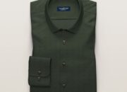 Dark Green Dress Shirt Men Elevate Your Style with Sophistication