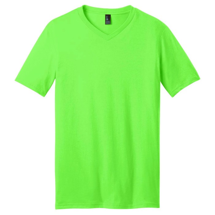 Bright green mens dress shirt