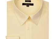 Yellow dress shirts for men