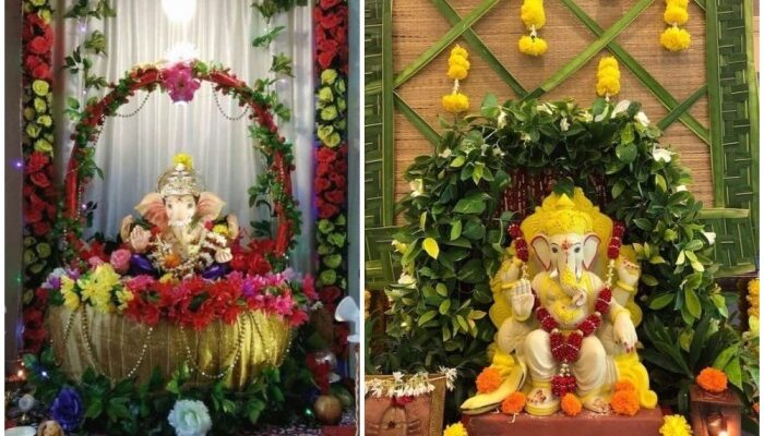 How to Make Styrofoam Ganpati Decoration at Home