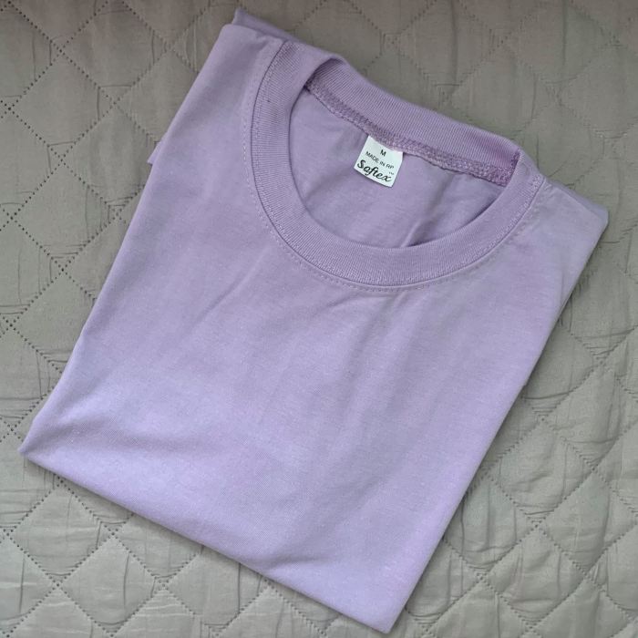 Purple t-shirt dress women's