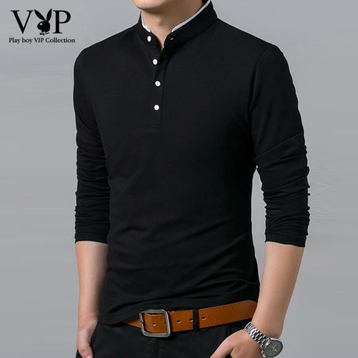 Men's long sleeve coral dress shirt