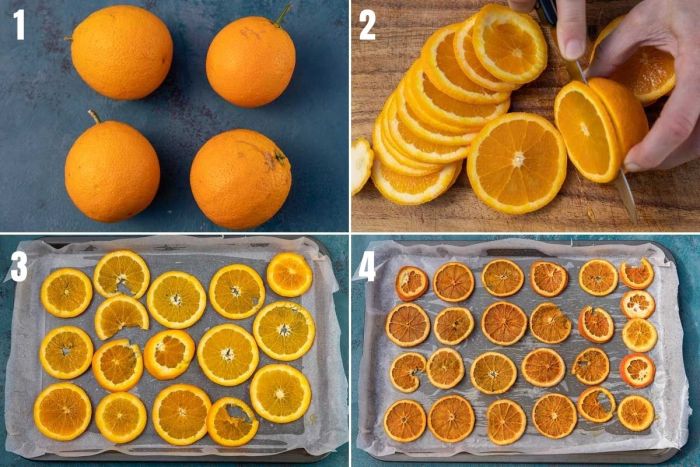 How to make dried orange slices for decoration