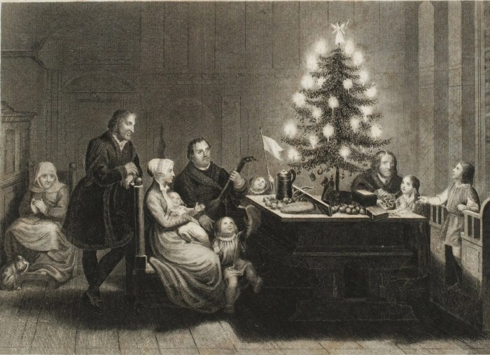 Christmas history online tree merry