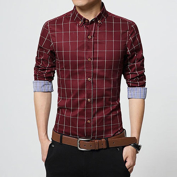 Long sleeve men's floral dress shirts